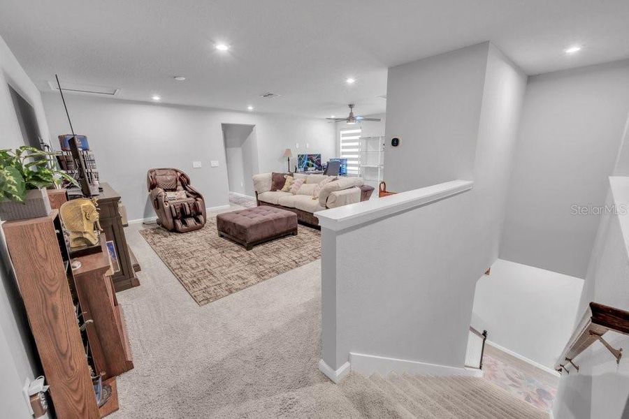 Furnished interior view inside a new home in Bloomingdale Townes, Brandon (Image 27).