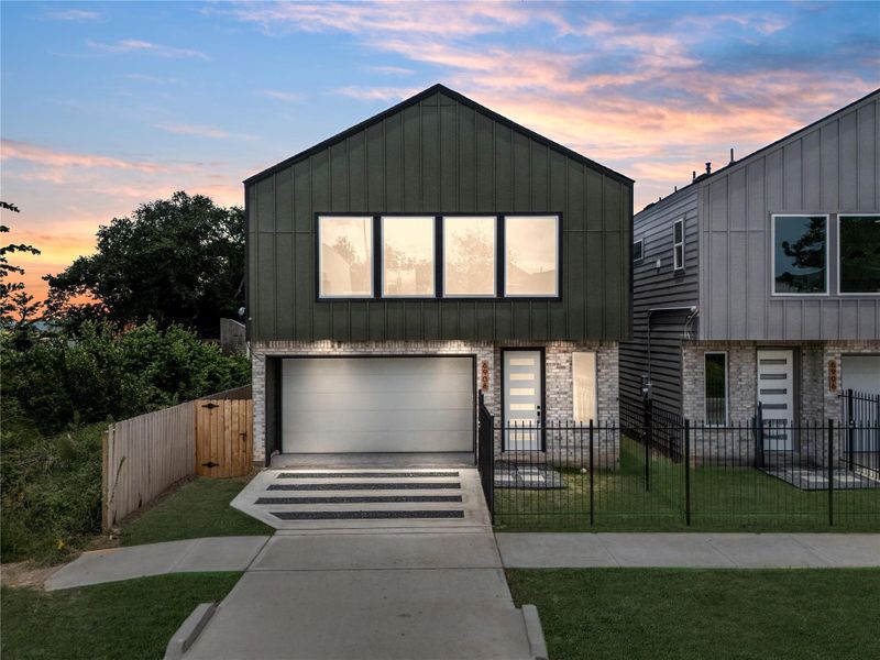 Oversized picture windows