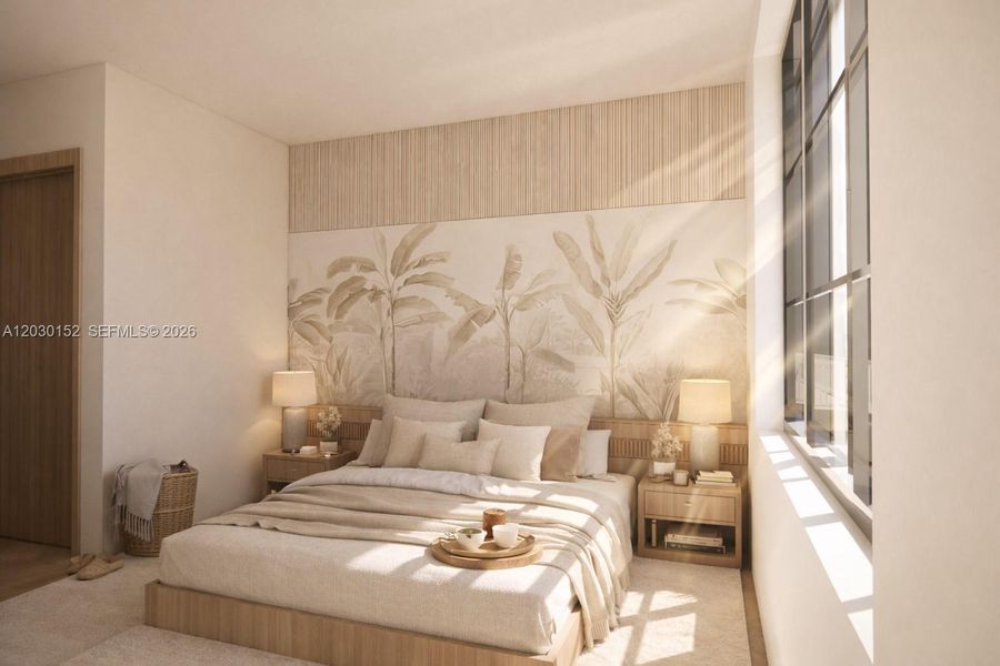 Furnished interior view inside a new home in , Miami Shores (Image 11). Furnished interior view inside a new home in , Miami Shores (Image 11).