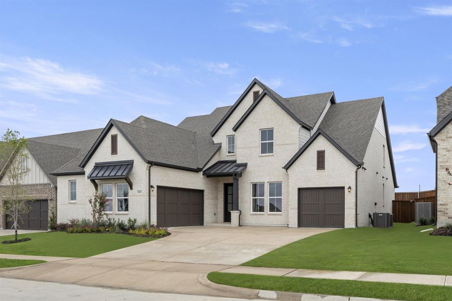 Representative exterior photo of a completed home built from the Alexander - 60 Ft Home Site by Rockwell Homes in Nelson Lake Estates, Rockwall, TX (Image 28). Representative exterior photo of a completed home built from the Alexander - 60 Ft Home Site by Rockwell Homes in Nelson Lake Estates, Rockwall, TX (Image 28).