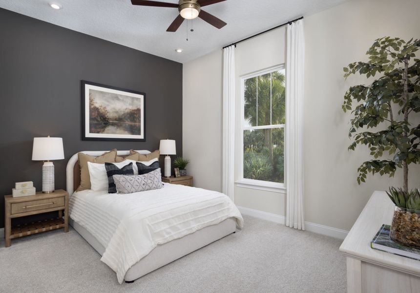 Representative furnished interior of a home built from the Curacao by Mattamy Homes in RiverTown - WaterSong, St. Johns (Image 11). Representative furnished interior of a home built from the Curacao by Mattamy Homes in RiverTown - WaterSong, St. Johns (Image 11).