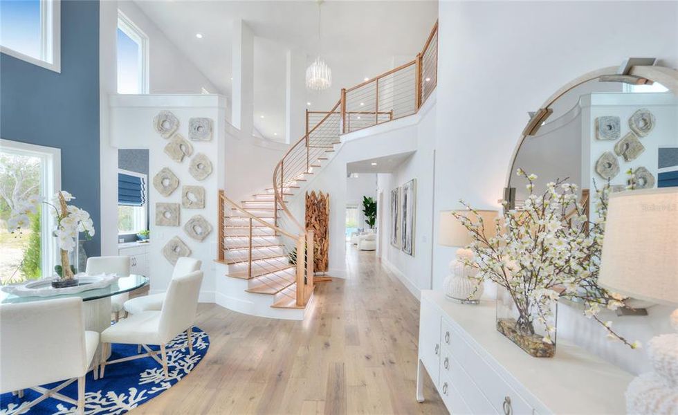 Furnished interior view inside a new home in Veranda Bay, Flagler Beach (Image 26).