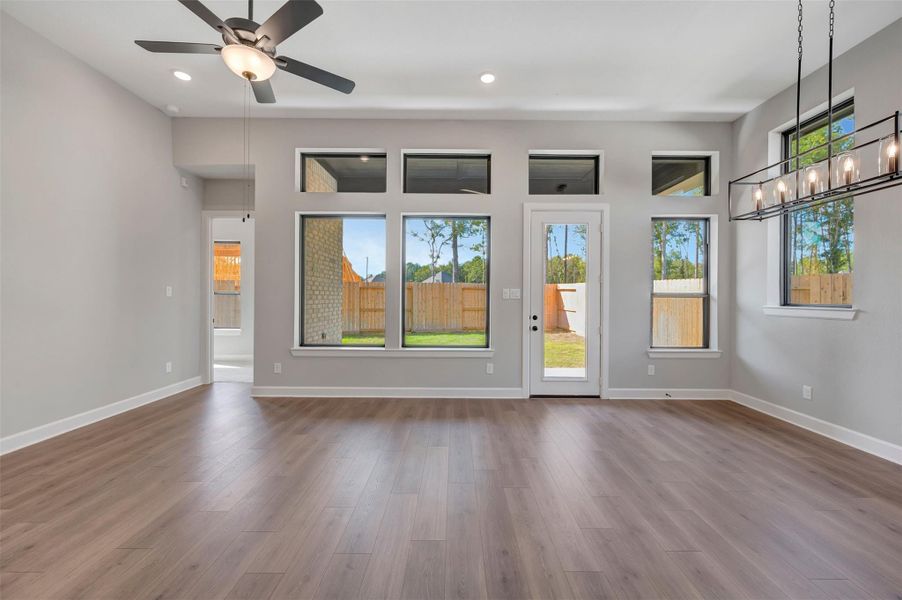 Spacious, unfurnished interior of a new home in The Highlands Encore - Tranquil Collection, Porter (Image 13).