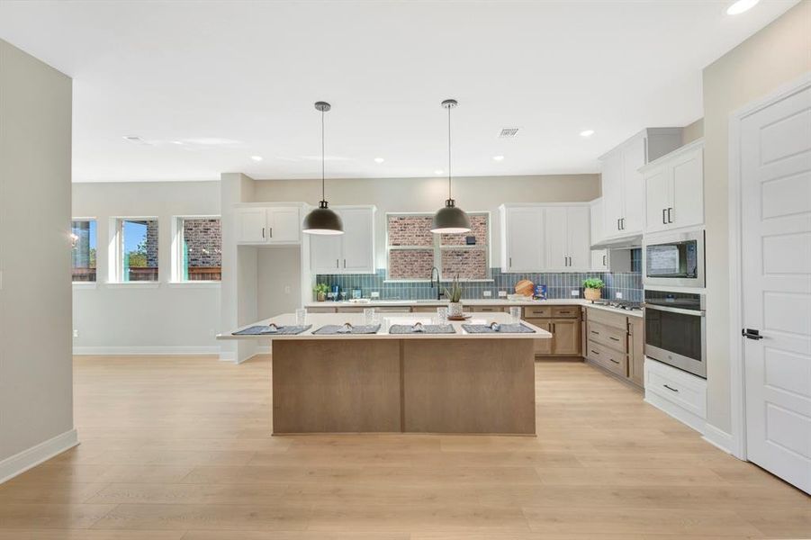 Furnished interior view inside a new home in South Pointe  Cottage Series, Mansfield (Image 11).