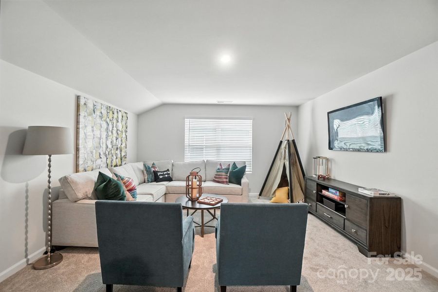 Furnished interior view inside a new home in Waxhaw Landing, Monroe (Image 29).