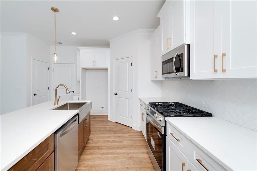 Furnished interior view inside a new home in , Cumming (Image 6).
