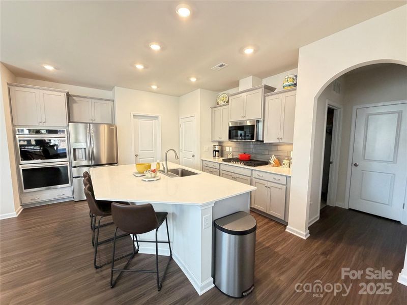 Furnished interior view inside a new home in Falls Cove at Lake Norman: Falls Cove at Lake Norman - Phase 3 & 4, Troutman (Image 7). Furnished interior view inside a new home in Falls Cove at Lake Norman: Falls Cove at Lake Norman - Phase 3 & 4, Troutman (Image 7).