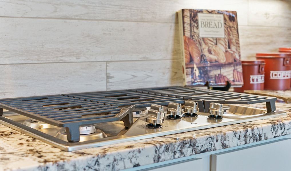 Kitchen with stainless appliances