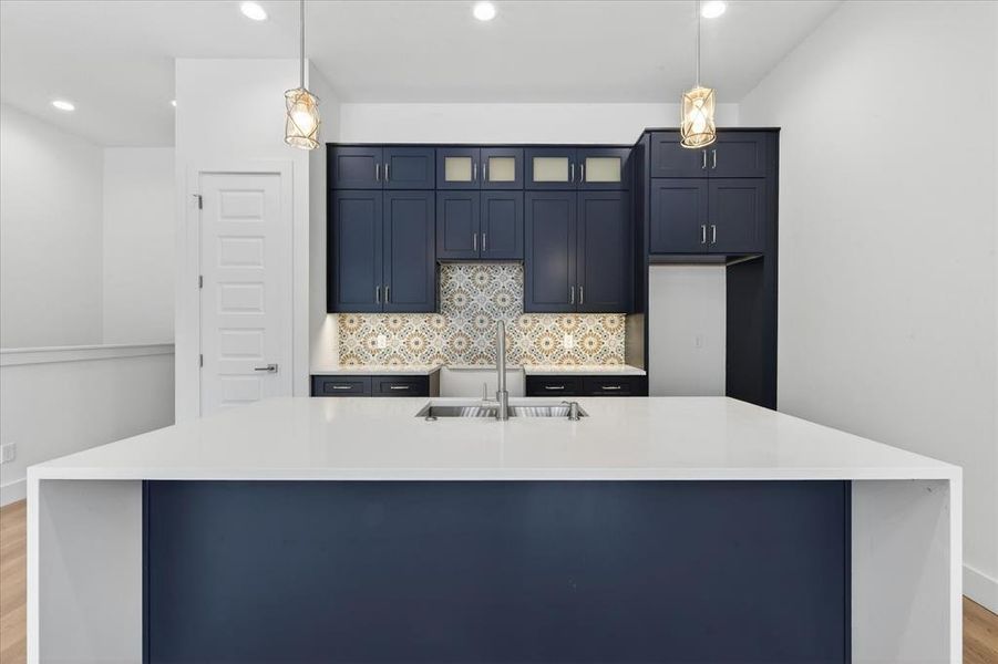 Furnished interior view inside a new home in , Dallas (Image 24). Furnished interior view inside a new home in , Dallas (Image 24).