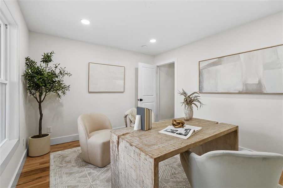 Furnished interior view inside a new home in , Snellville (Image 43).