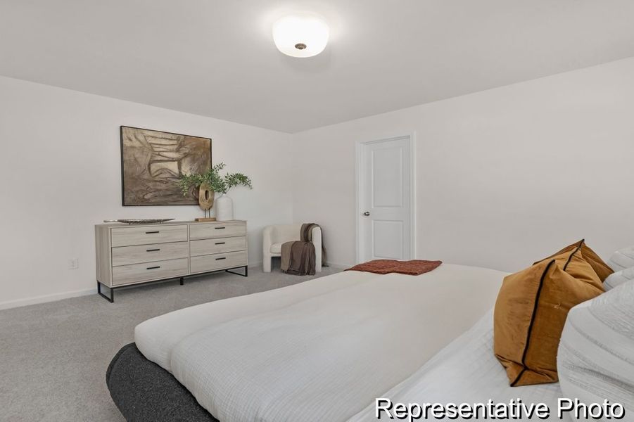 Furnished interior view inside a new home in Morgan Hills, Albemarle (Image 12).