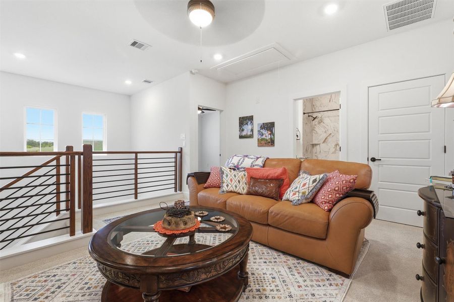 Furnished interior view inside a new home in Magnolia Woods - 70', Magnolia (Image 33).