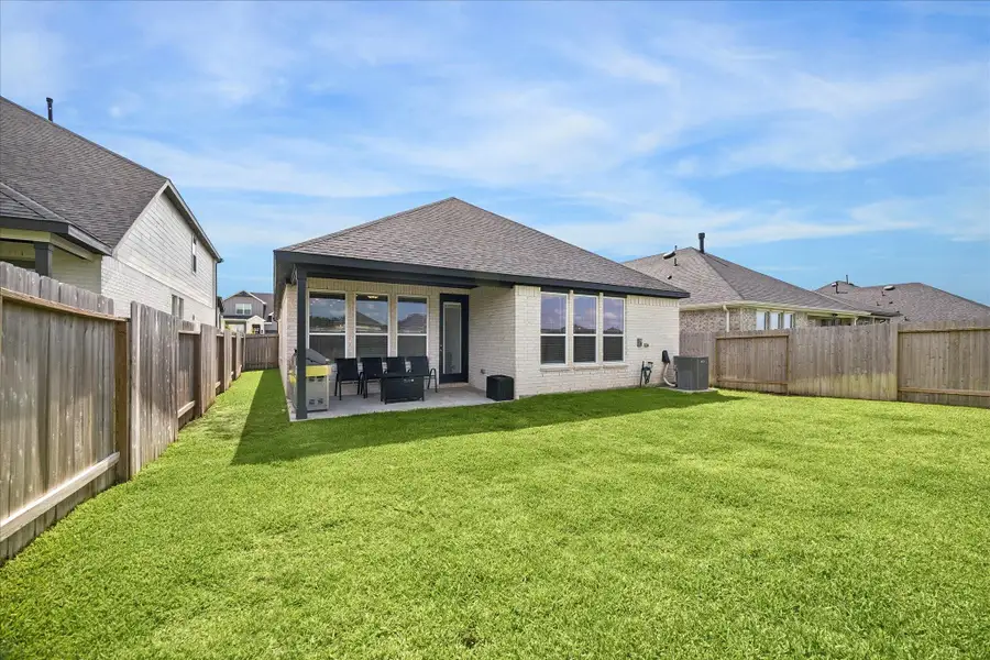 Fully fenced backyard with space to play, garden, or enjoy the outdoors.  No back neighbors.