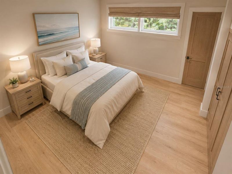 Furnished interior view inside a new home in , Port Charlotte (Image 17). Furnished interior view inside a new home in , Port Charlotte (Image 17).