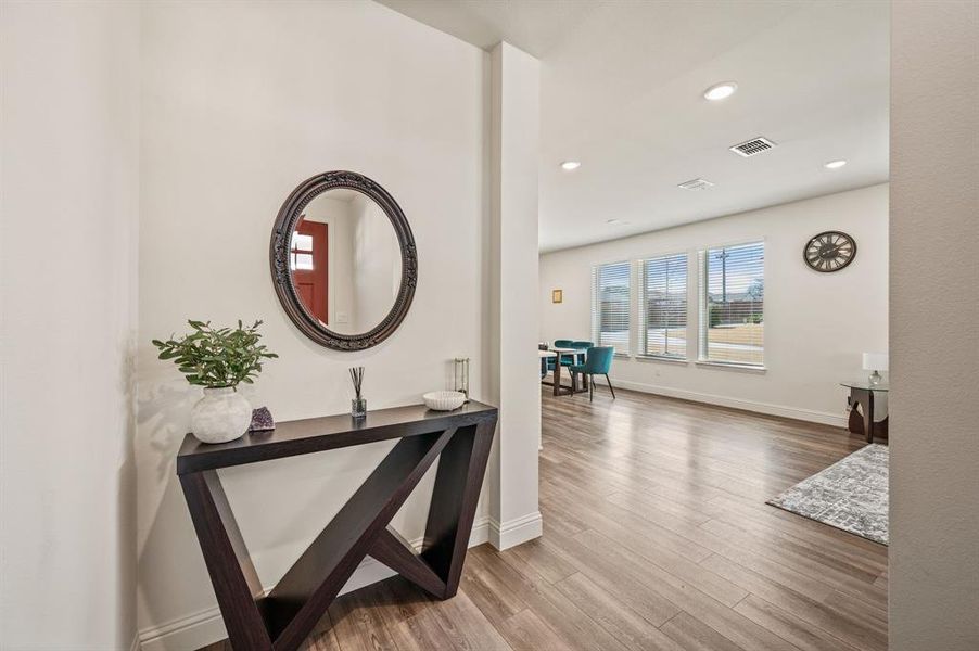 Furnished interior view inside a new home in , Garland (Image 17).