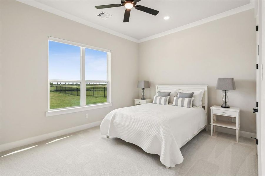 Furnished interior view inside a new home in , Fort Worth (Image 26). Furnished interior view inside a new home in , Fort Worth (Image 26).