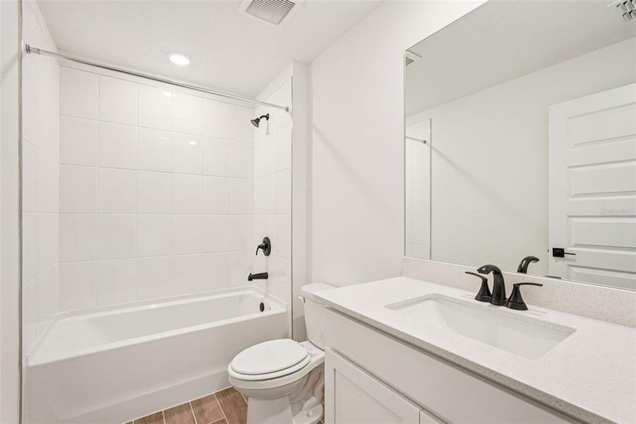 Furnished interior view inside a new home in Oakfield Trails - Signature Series, Parrish (Image 9).