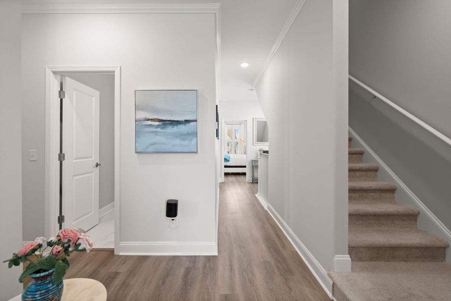 Furnished interior view inside a new home in Nexton, Summerville (Image 12). Furnished interior view inside a new home in Nexton, Summerville (Image 12).