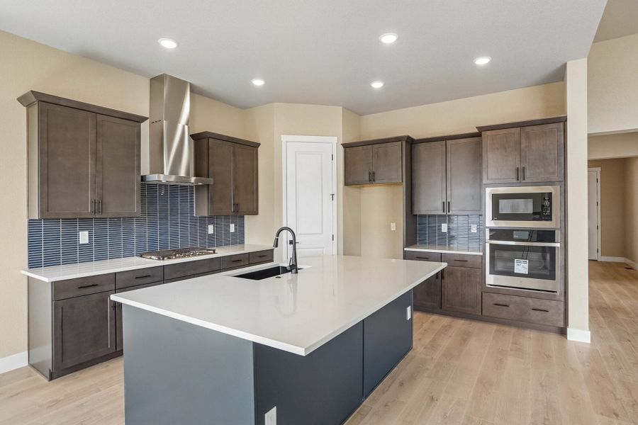 Furnished interior view inside a new home in Jackson Creek North, Monument (Image 10).