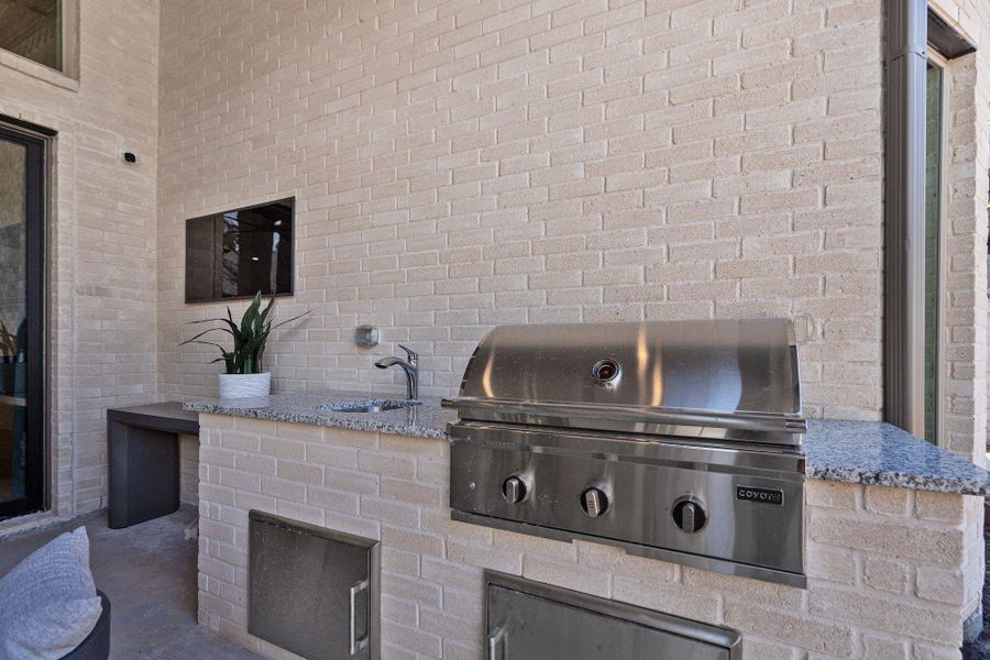 Close-up of interior finishes inside a home in Two Step Farm, Montgomery (Image 5).