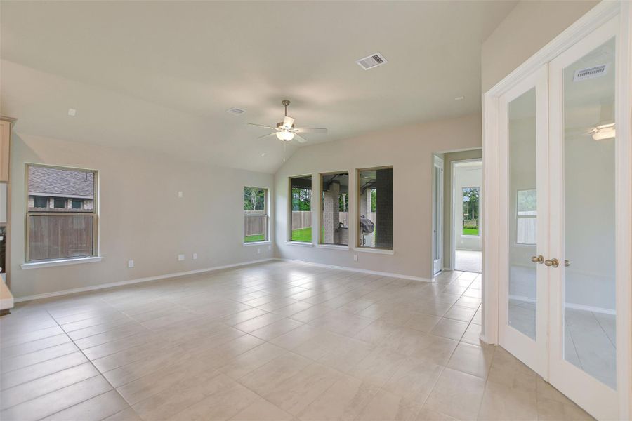 Spacious, unfurnished interior of a new home in The Highlands, Porter (Image 42).