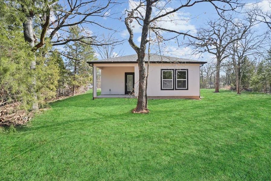 Exterior details and patio area of a home in , Mabank (Image 25).
