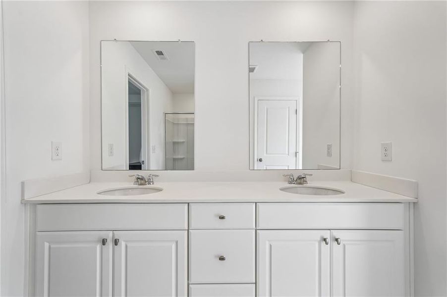 Furnished interior view inside a new home in Heritage River, Euharlee (Image 10). Furnished interior view inside a new home in Heritage River, Euharlee (Image 10).