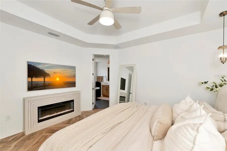 Furnished interior view inside a new home in , Parrish (Image 41).