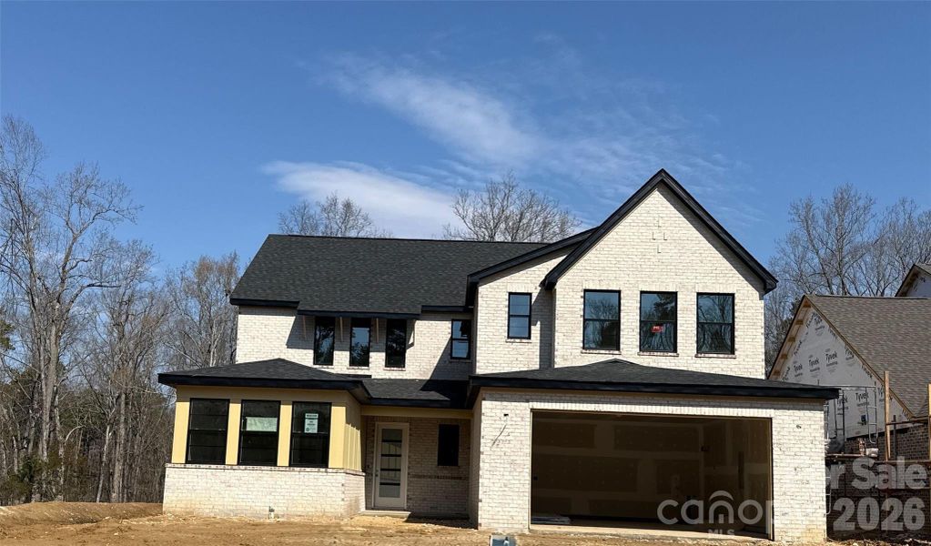 Exterior of Home Under Construction