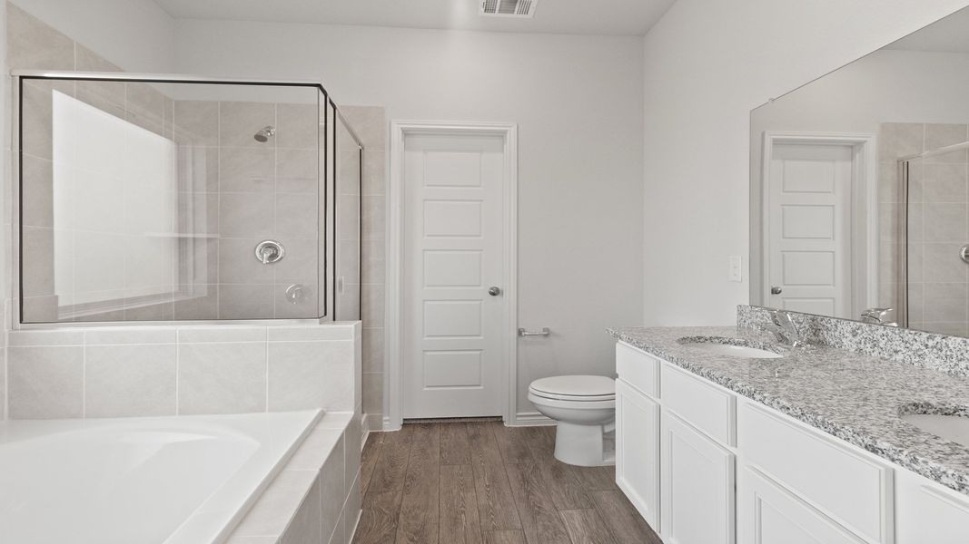 Primary bathroom Primary bathroom