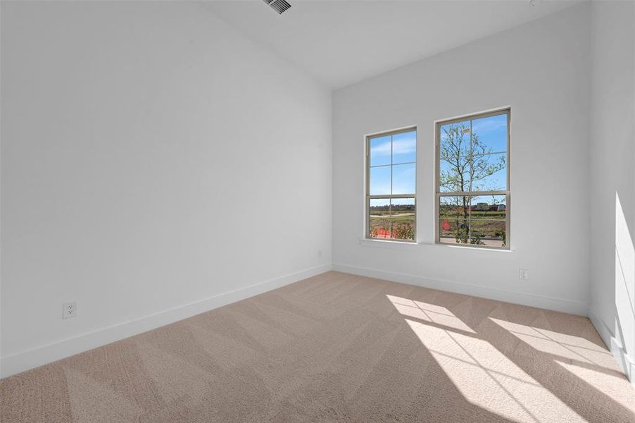 Spacious, unfurnished interior of a new home in Lily Creek at Sutton Fields, Aubrey (Image 23). Spacious, unfurnished interior of a new home in Lily Creek at Sutton Fields, Aubrey (Image 23).