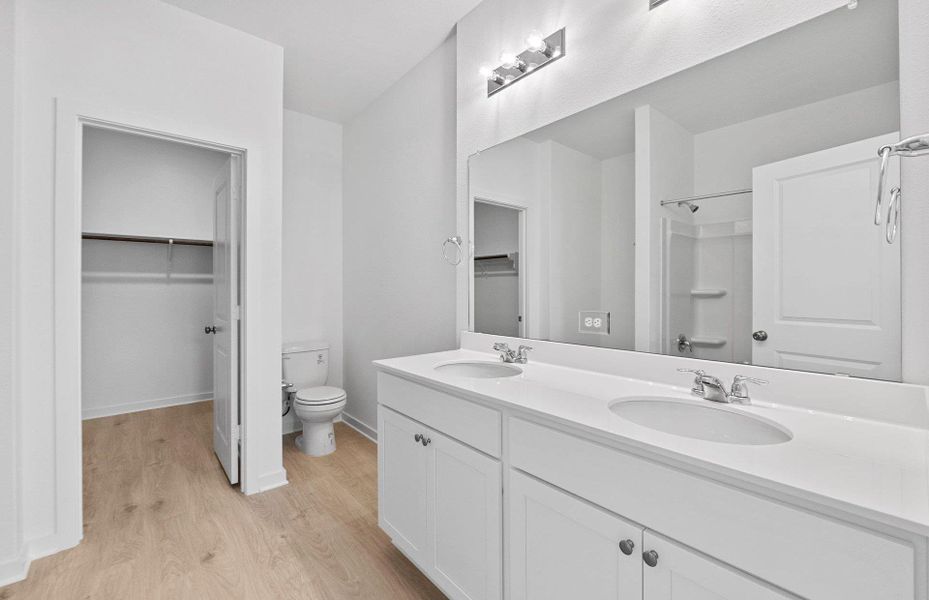 Furnished interior view inside a new home in County View, Temple (Image 10). Furnished interior view inside a new home in County View, Temple (Image 10).