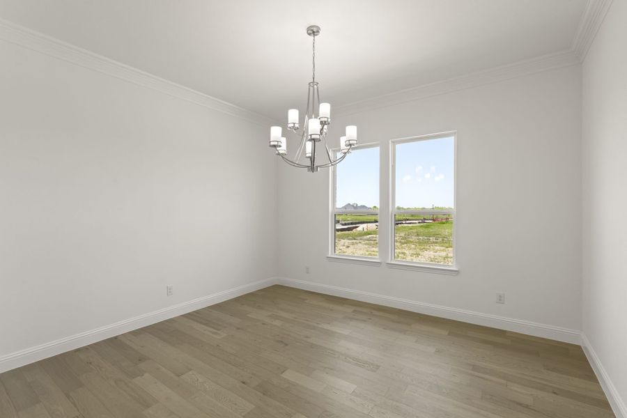 Representative unfurnished interior of a home built from the SL-Oxford by Windsor Homes in Ridge Pointe Estates, McLendon-Chisholm (Image 14). Representative unfurnished interior of a home built from the SL-Oxford by Windsor Homes in Ridge Pointe Estates, McLendon-Chisholm (Image 14).