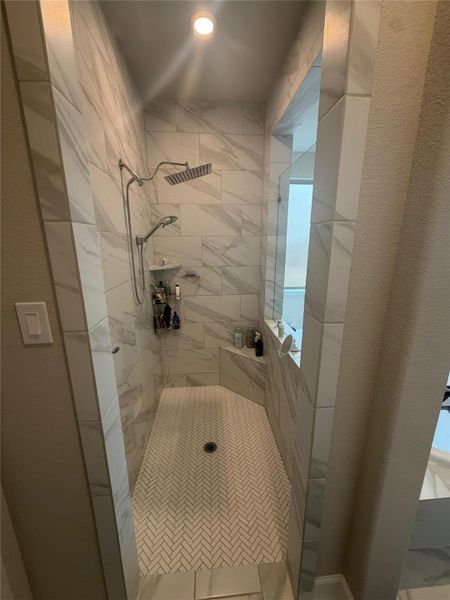 Close-up of interior finishes inside a home in Legacy Prairie at Katy Court, Katy (Image 18).