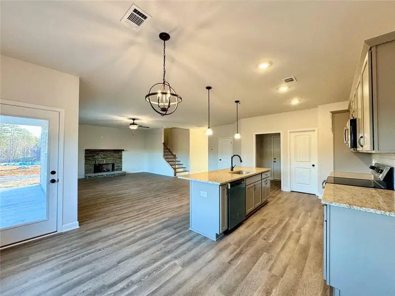 Furnished interior view inside a new home in , Lula (Image 5).