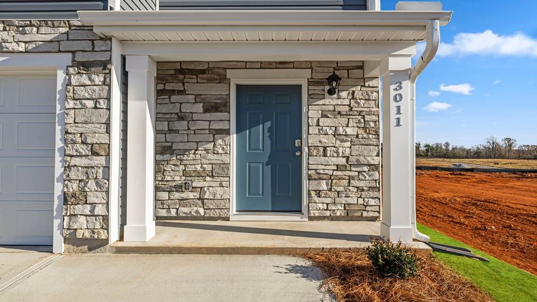 Exterior details and patio area of a home in Baxter Village, Boiling Springs (Image 2).