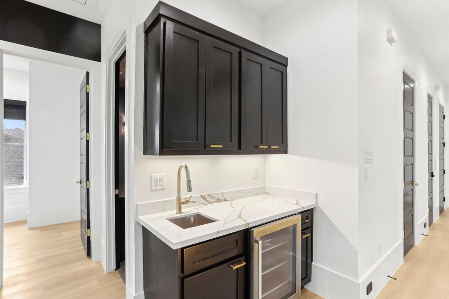 Furnished interior view inside a new home in , Houston (Image 10).