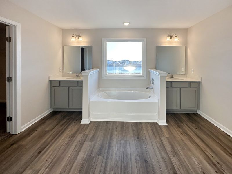 Furnished interior view inside a new home in The Village at Sassafras, Allenhurst (Image 11).