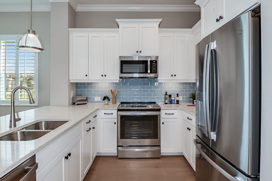 Furnished interior view inside a new home in Kings Gate, Punta Gorda (Image 3).