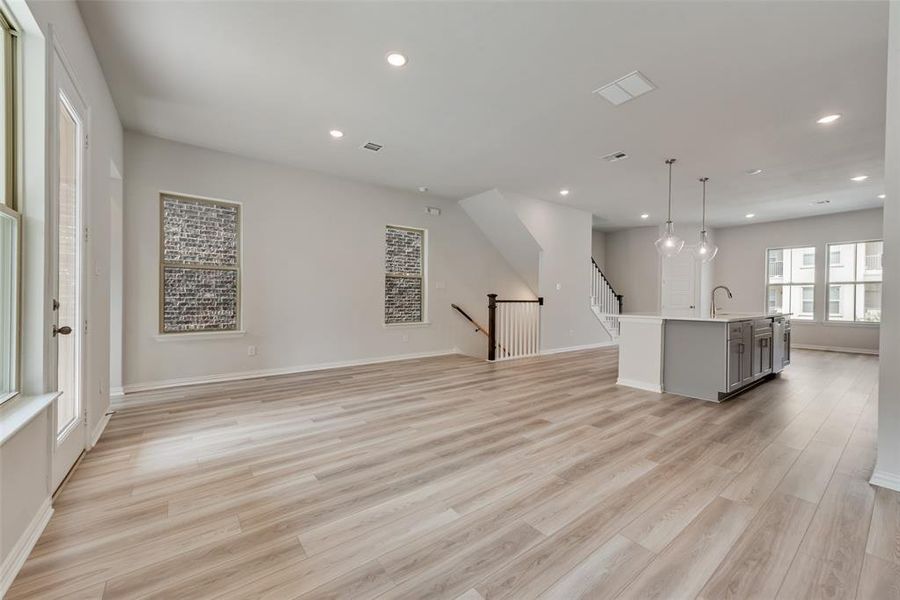 Furnished interior view inside a new home in City Point, North Richland Hills (Image 11). Furnished interior view inside a new home in City Point, North Richland Hills (Image 11).