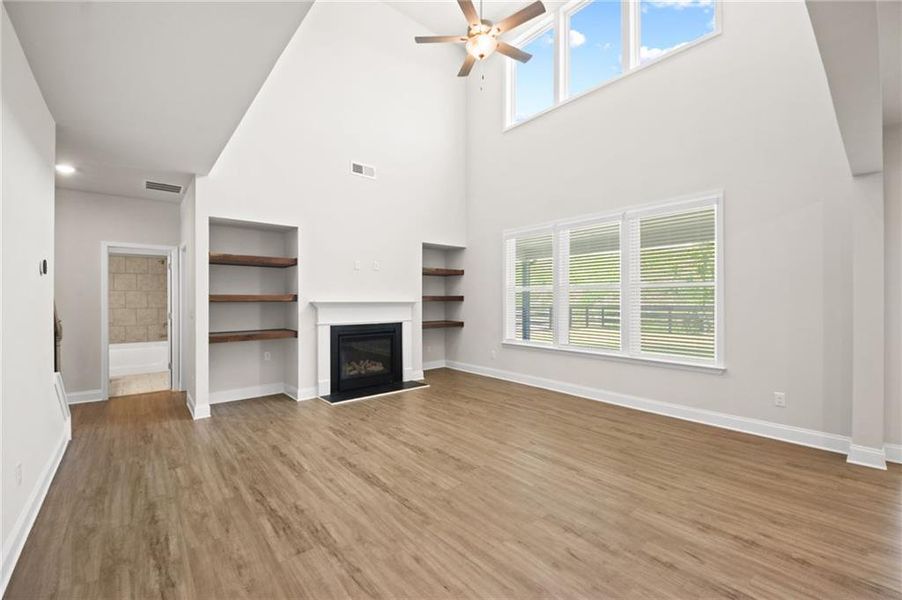Spacious, unfurnished interior of a new home in Carmichael Farms, Canton (Image 29). Spacious, unfurnished interior of a new home in Carmichael Farms, Canton (Image 29).