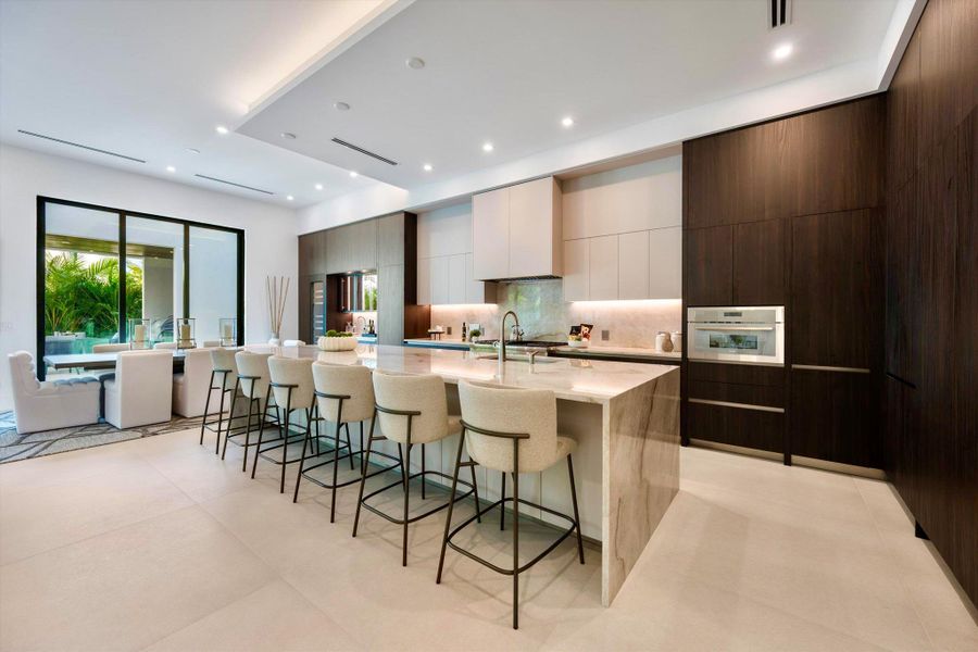 Furnished interior view inside a new home in , Boca Raton (Image 30).