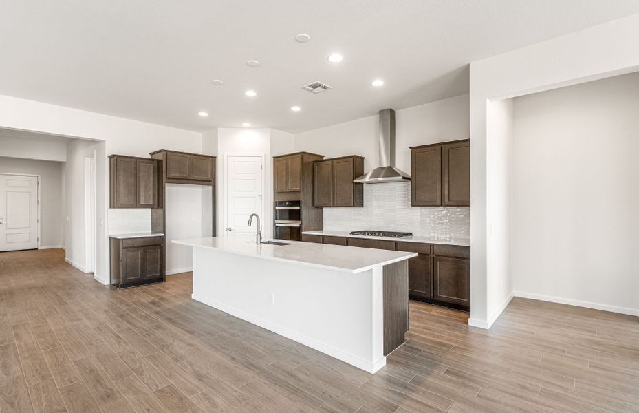 Furnished interior view inside a new home in Soleo, San Tan Valley (Image 9).