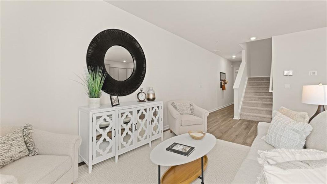 Furnished interior view inside a new home in Echo Glen, Stockbridge (Image 12).