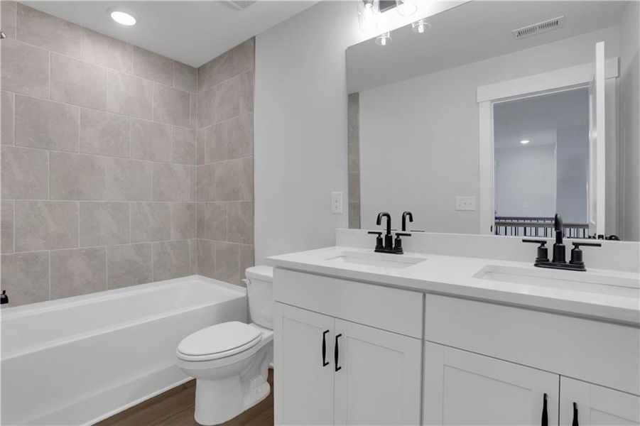 Furnished interior view inside a new home in Marble Tree, Ball Ground (Image 7).