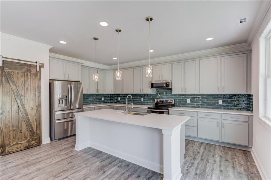 Furnished interior view inside a new home in , Dawsonville (Image 8). Furnished interior view inside a new home in , Dawsonville (Image 8).