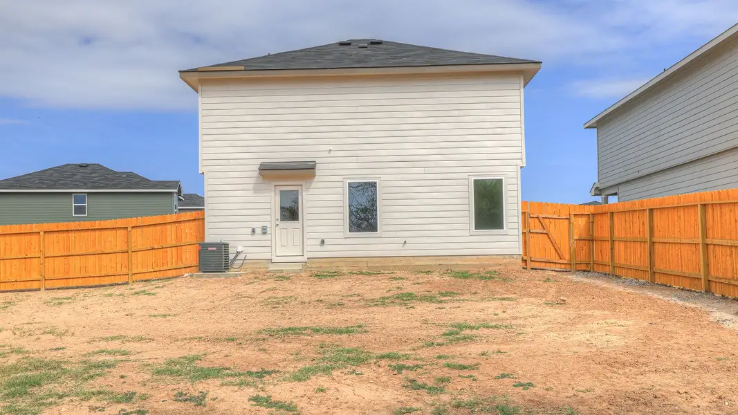 Exterior details and patio area of a home in Ladera, Luling (Image 3). Exterior details and patio area of a home in Ladera, Luling (Image 3).