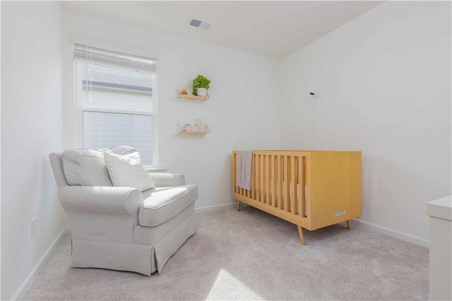Furnished interior view inside a new home in Creekside at Farmers Crossing, Ball Ground (Image 36).