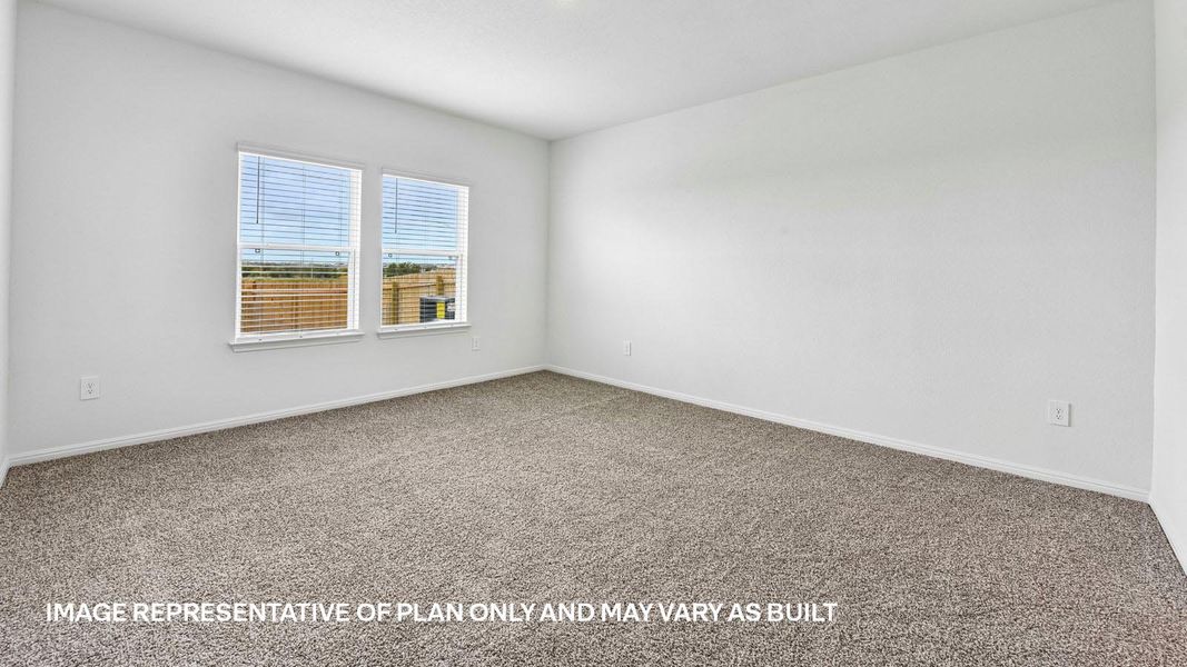 Spacious, unfurnished interior of a new home in Carillon, Manor (Image 21).