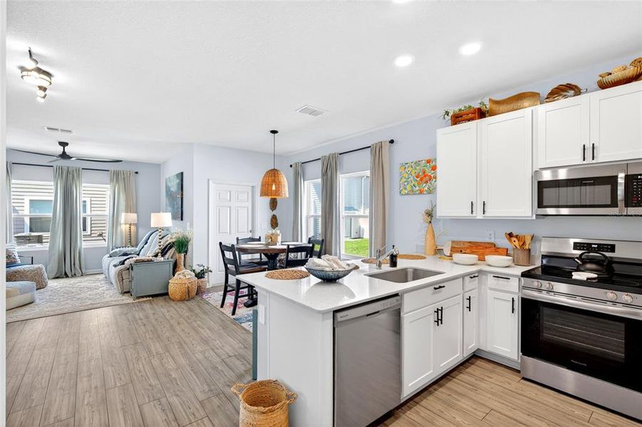 Furnished interior view inside a new home in , Ocala (Image 29).